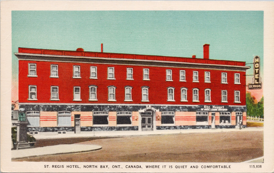St. Regis Hotel North Bay postcard