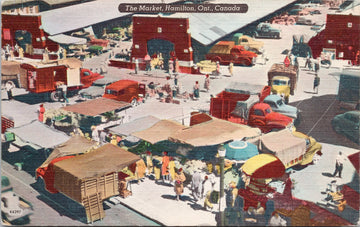 The Market Hamilton Ontario Postcard
