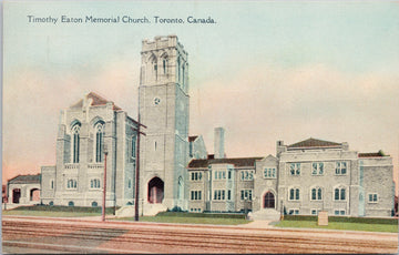 Timothy Eaton Memorial Church Toronto Ontario Postcard