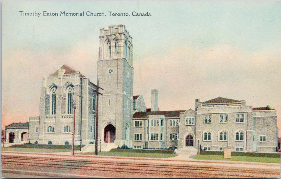 Timothy Eaton Memorial Church Toronto Ontario Postcard